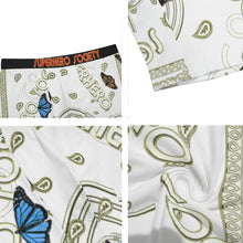 Load image into Gallery viewer, Superhero Society Golden Butterfly Long Boxer Briefs