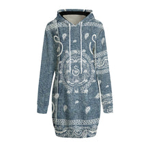 Load image into Gallery viewer, Superhero Society Billie Jean Women's Long Hoodie | Interlock