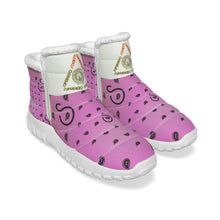 Load image into Gallery viewer, Superhero Society Jazzmen Pink Women's Zip-up Snow Boots