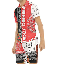 Load image into Gallery viewer, Superhero Society Miami Blend Short Sleeve Shirt Sets