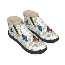 Load image into Gallery viewer, Superhero Society Golden Butterfly Unisex Plush Boots