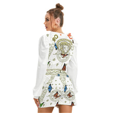 Load image into Gallery viewer, Superhero Society Golden Butterfly Mirco Fleece Hoodie And Shorts Set