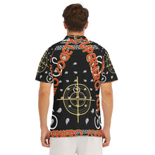 Load image into Gallery viewer, Superhero Society OG Classic Black Short Sleeve Polo Shirt W/ Button Closure