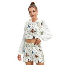 Load image into Gallery viewer, Superhero Society Golden Butterfly Mirco Fleece Hoodie And Shorts Set