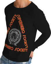 Load image into Gallery viewer, Superhero Society Classic Black Long Sleeve Tee