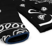 Load image into Gallery viewer, Superhero Society OG Classic Black Unisex Puffy Jacket