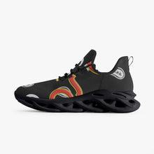 Load image into Gallery viewer, Superhero Society Unisex Bounce Mesh Knit Sneakers - Black