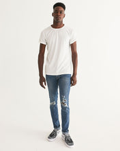 Load image into Gallery viewer, Superhero Society Black/White Twin Men's Slip-On Canvas Shoe