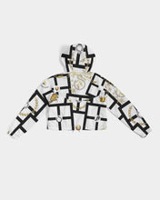 Load image into Gallery viewer, S Society Imperial Gold Women's Cropped Windbreaker