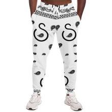 Load image into Gallery viewer, Superhero Society OG White Unisex Casual Joggers