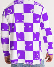 Load image into Gallery viewer, Superhero Society Purple Diamond Long Sleeve Tee