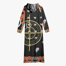 Load image into Gallery viewer, Superhero Society Long Sleeve Casual Hoodie Dress