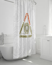 Load image into Gallery viewer, Superhero Society street wear spring edition Shower Curtain 72"x72"