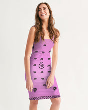 Load image into Gallery viewer, Jazzmen pink collection Women's Midi Bodycon Dress