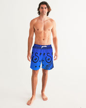 Load image into Gallery viewer, Superhero Society Blue Night Men's Swim Trunk