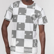 Load image into Gallery viewer, Superhero Society Gray Diamond Men's Everyday Pocket Tee