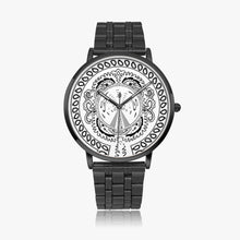 Load image into Gallery viewer, S Society Shield Stainless Steel Luxury Quartz Watch