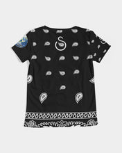 Load image into Gallery viewer, iSuperhero Jay Merch Women's Black V-Neck Tee