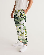 Load image into Gallery viewer, Superhero Society Lazy Green Camouflage Track Pants