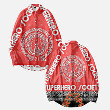 Load image into Gallery viewer, Superhero Society OG Classic Orange Day Sleeve Shirts