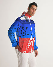 Load image into Gallery viewer, Superhero Society Blue Night Men's Windbreaker