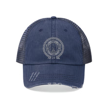 Load image into Gallery viewer, S Society Embroidery Mesh Shield Classic Trucker Hat