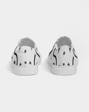 Load image into Gallery viewer, Superhero Society Black/White Twin Men's Slip-On Canvas Shoe