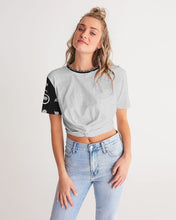 Load image into Gallery viewer, Concrete Jungle Women's Twist-Front Cropped Tee