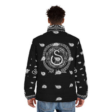 Load image into Gallery viewer, Superhero Society OG Classic Black Unisex Puffy Jacket