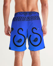 Load image into Gallery viewer, Superhero Society Blue Night Men's Swim Trunk