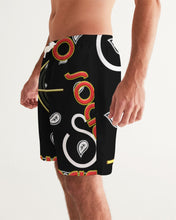 Load image into Gallery viewer, Superhero Society OG Classic Black Men's Swim Trunk