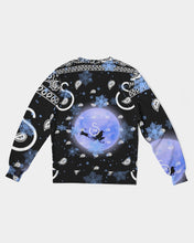 Load image into Gallery viewer, Superhero Society Black Sleigh Unisex Terry Crewneck Pullover