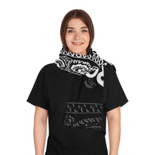 Load image into Gallery viewer, Superhero Society Black Winter Scarf