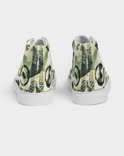 Load image into Gallery viewer, Superhero Society Lazy Green Camouflage Hightop Canvas Shoe