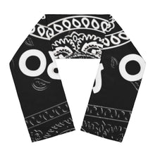 Load image into Gallery viewer, Superhero Society Black Winter Scarf