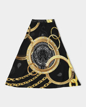 Load image into Gallery viewer, Superhero Society Gold Tears Women's A-Line Midi Skirt