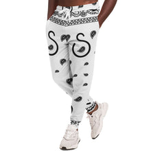 Load image into Gallery viewer, Superhero Society OG White Unisex Casual Joggers