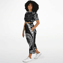 Load image into Gallery viewer, Superhero Society OG Black/White Classic Skirt and Short Sleeve Shirt