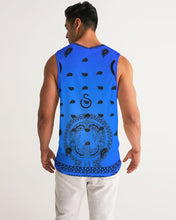 Load image into Gallery viewer, Superhero Society Blue Night Men's Sports Tank