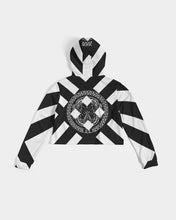 Load image into Gallery viewer, Superhero Society X-Hero Women's Cropped Hoodie