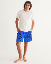 Load image into Gallery viewer, Superhero Society Blue Night Men's Swim Trunk