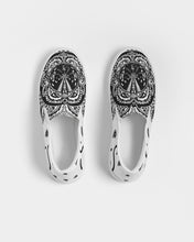 Load image into Gallery viewer, Superhero Society Black/White Twin Men's Slip-On Canvas Shoe