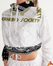Load image into Gallery viewer, Superhero Society street wear edition 7 Women's Cropped Windbreaker