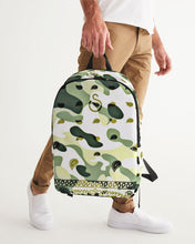 Load image into Gallery viewer, Superhero Society Lazy Green Camouflage Large Backpack