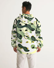 Load image into Gallery viewer, Superhero Society Lazy Green Camouflage Windbreaker