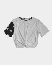Load image into Gallery viewer, Concrete Jungle Women's Twist-Front Cropped Tee