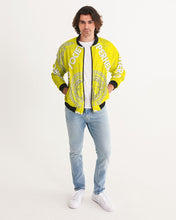 Load image into Gallery viewer, Superhero Society Moody Gold-tone Men's Bomber Jacket