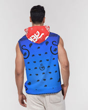Load image into Gallery viewer, Superhero Society Blue Night Men's Heavyweight Sleeveless Hoodie