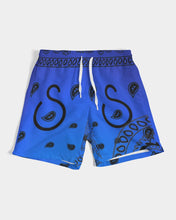 Load image into Gallery viewer, Superhero Society Blue Night Men's Swim Trunk