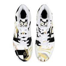 Load image into Gallery viewer, S Society Imperial Gold London High-Top Leather Sneakers